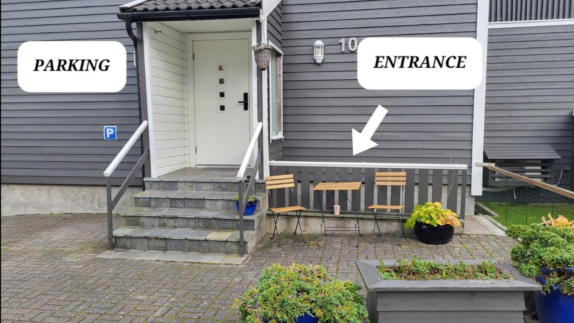 Fin Leilighet I Stille Og Rolig Omrade Med Gratis Privat Parkering! Stavanger Extérieur photo